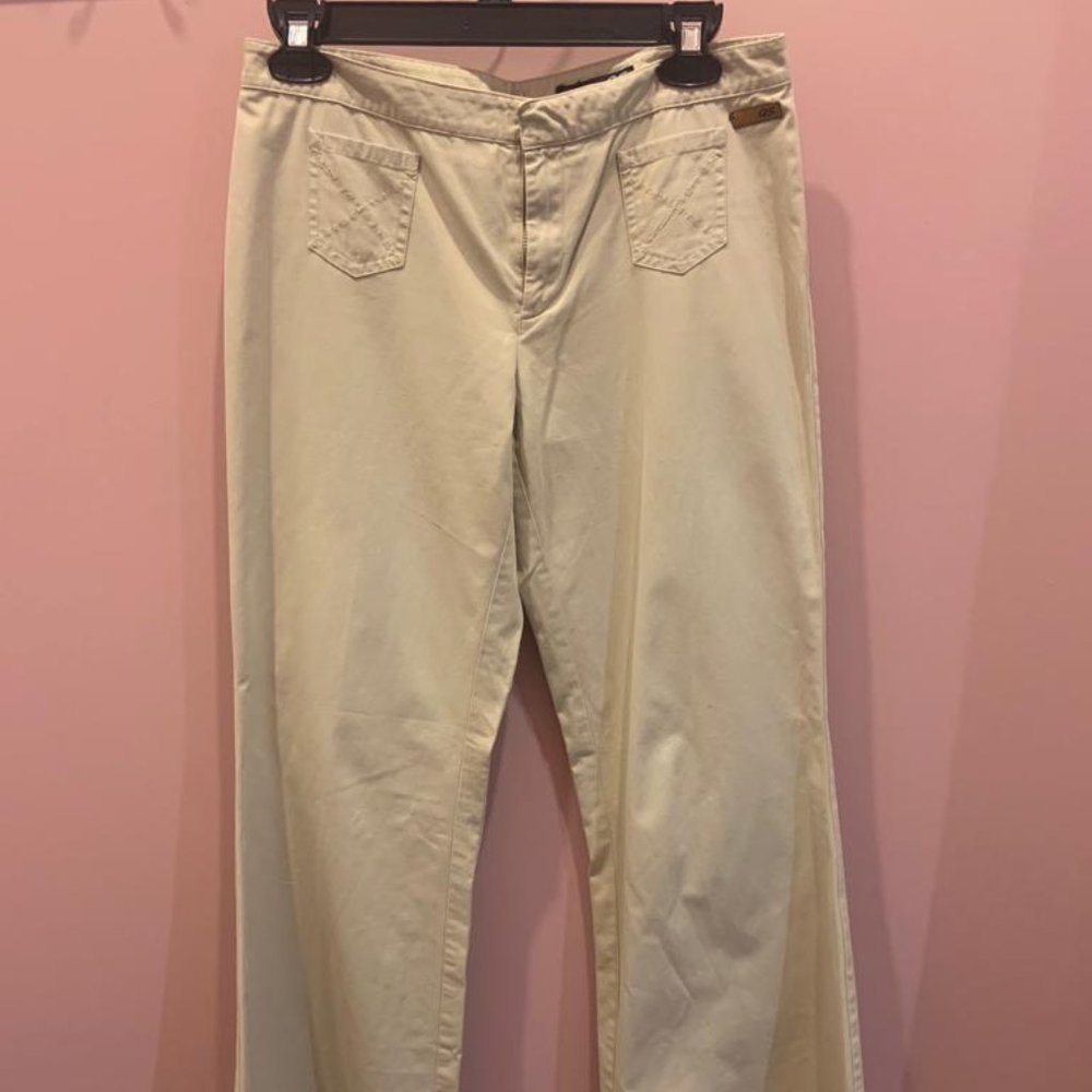 Low Cut Cotton Pants